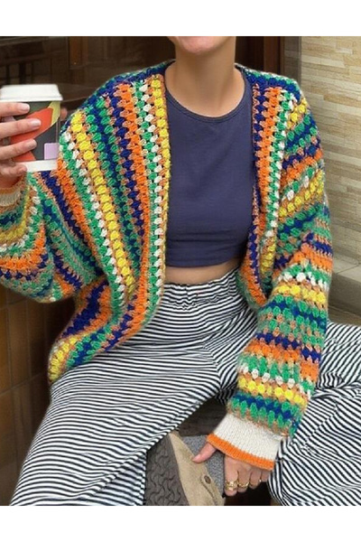 Evendi Cardigan, Mixed colors