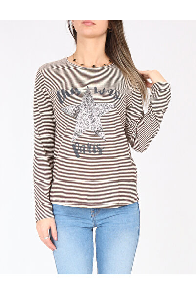 Evendi Bluza, Alb/Negru