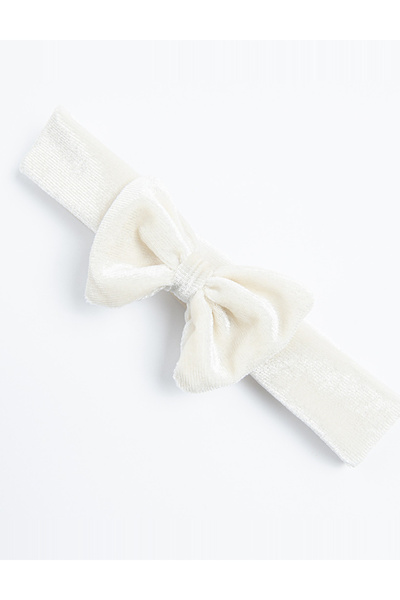 Cool Club Headband, Ecru