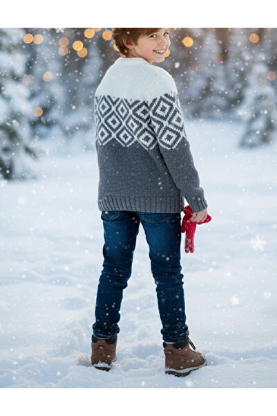 Evendi Sweater, white/gray