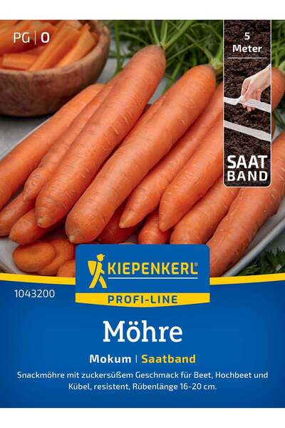 Kiepenkerl Seminte morcov Mokum F1 – radacini netede, productie rapida, cu pr...