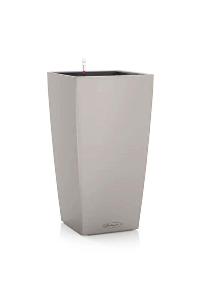 Lechuza Jardinieră cu auto-udare Cubico Color 30, 14 L, bej mat
