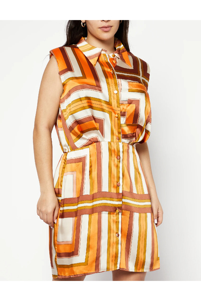 River Island Short dress, Orange