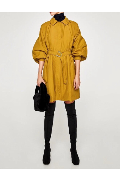 Evendi Rain jacket, mustard