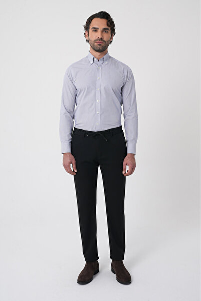 Bisse Erkek Siyah Spor Jagger Pantolon