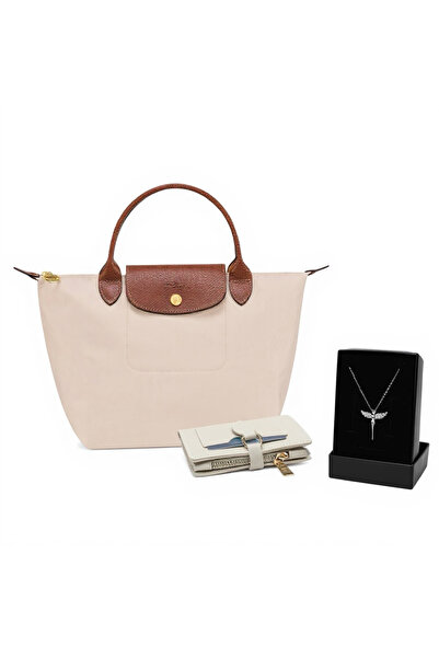 Givenza 🎁 Yeni Yıla Özel Kişiye Özel Hediyelik Set – Çanta + Cüzdan + Kolye
