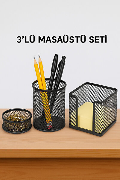 ANI OFİS KIRTASİYE A K Set de 3 organizatoare pentru birou și masă de studiu ...