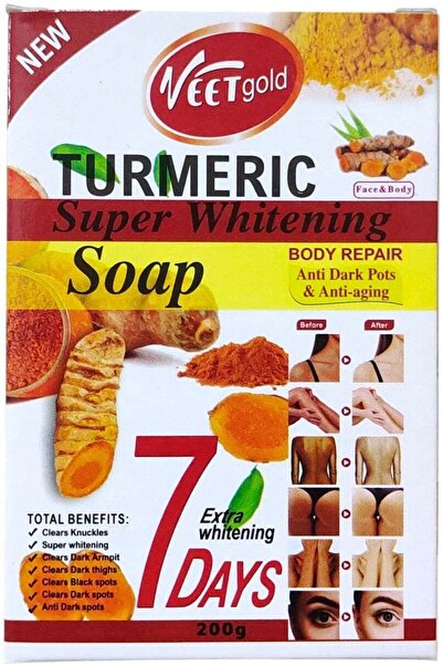 Veet gold Turmeric Super Whitening Soap 200 g