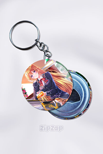 ZipZap حلية مفاتيح على شكل حقيبة من أنمي فود وورز (قطعة واحدة)