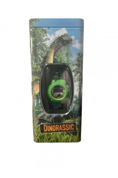 JURASSIC WORLD Kids digital wristwatch, in metal piggy bank