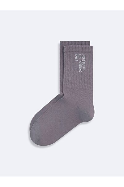 Ltb Gray Socket Socks