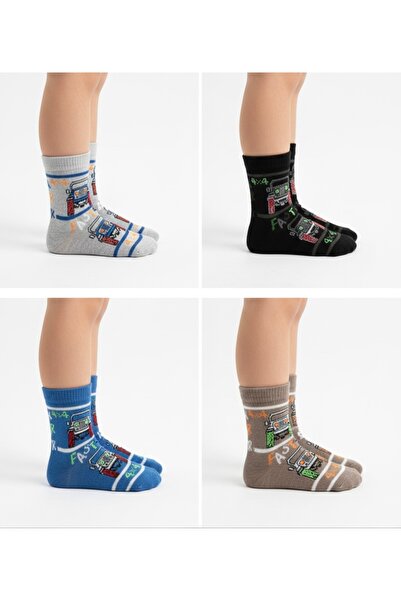 Semay Çorapları 6 قطع من جوارب الأطفال للأولاد