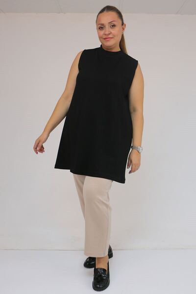 Eslina 58509 Plus Size Long Modal Underwear - Black