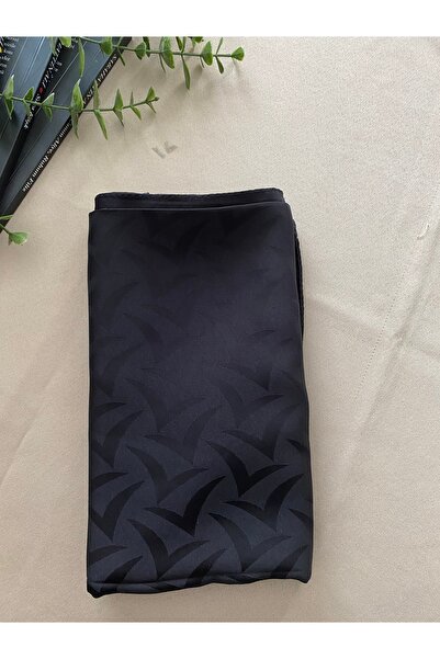 MİNELEŞARP34 Mineleşarp Cotton Jacquard Never Slips or Wrinkles Black Color S...