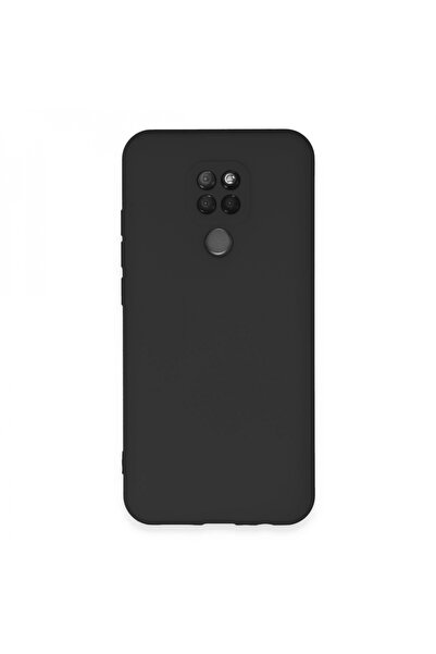 feifei جراب جنرال موبايل جي ام 20 نانو مخملي من الداخل سيليكون - أسود