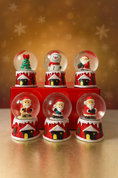 GümüşAVM Küçük Boy Yılbaşı Kar Küresi (1 adet)