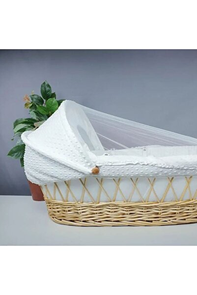 Reiashn Moses basket bed with a bedding set