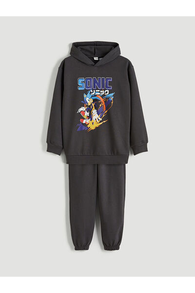 LC Waikiki Sonic Printed Boys' Tracksuit