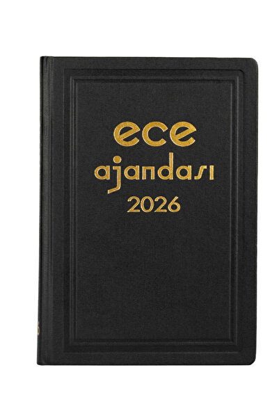 Ece Ajanda Ece Anadolu Ticari 2026 Ajandası 17 x 25 cm Siyah
