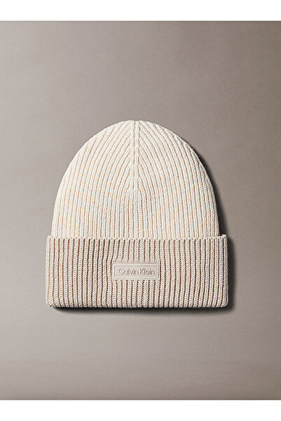 Calvin Klein Wool Cashmere Blend Beanie