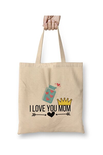 Toyaso Σ'αγαπώ μαμά Δώρο για την Ημέρα της Μητέρας για τη μαμά Λευκή υφασμάτι...