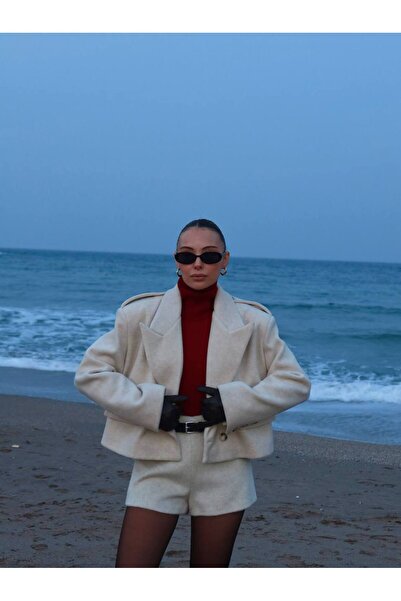 MAXXANA Moscow Jacket and Mini Shorts Two-Piece Set