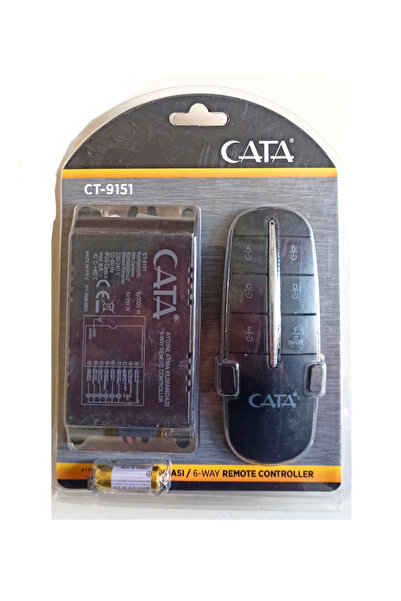 Cata CT-9151 6’lı Avize Kumandası – 6 Kanal Uzaktan Kumanda