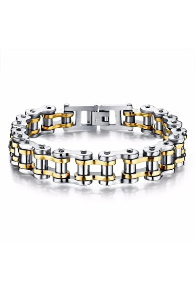 Choice 4 Stainless Steel Biker Chain Bracelet Mens Bracelet Link Chain Motorc...