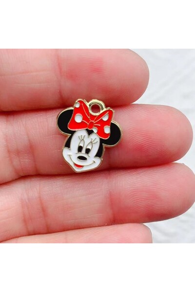 Miniso 3 10 قطع من المعلقات المصنوعة من سبائك المينا على شكل حيوانات كرتونية ...