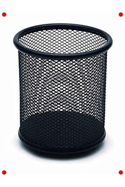 markentegra حامل أقلام معدني مثقب، أسود