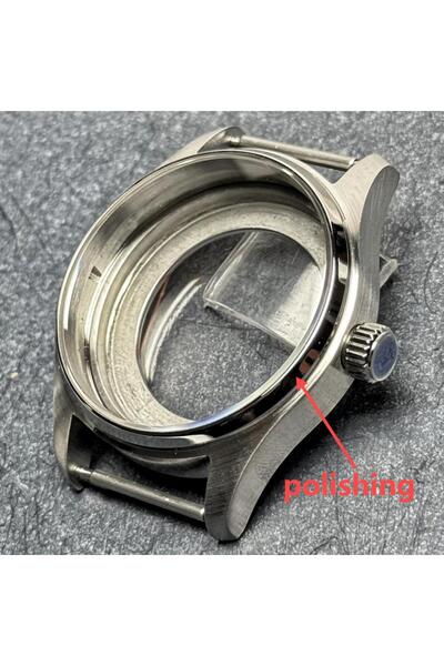 Choice 36 مم NH35 NH36 ظهر من الزجاج p، 36/39 مم علبة ساعة Pilot Little Prince من الفولاذ المقاوم للصدأ وزجاج الياقوت 20