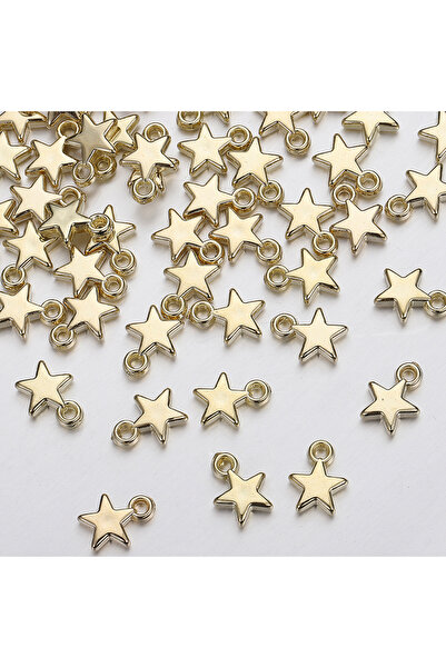 Choice 100 قطعة من خرز الأكريليك CCB الذهبي اللون، خرز سحري على شكل نجمة 9 مم...