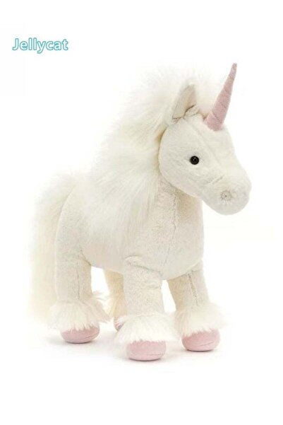 Jellycat Animal Family Series — 32cm Unicorn Plush Toy (Includes Dust Bag)