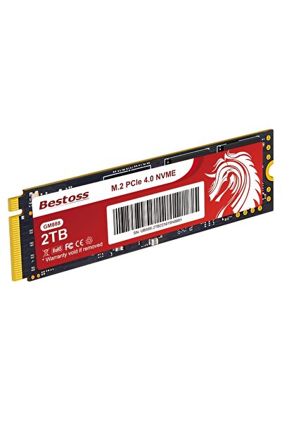 Bestoss GM888 Internal SSD 2TB R/W Up to 7400/6800 MBs PCIe Gen 4 M.2 2280 NVMe SSD PS5/PC 3YWty
