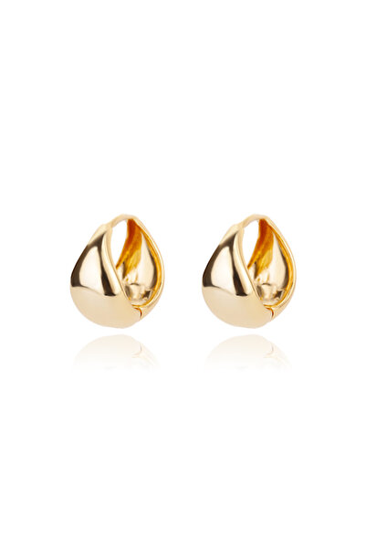 Choice E2311G-6 Chunky Flat Small Circle Hoop Earrings For Women Charm Sliver...