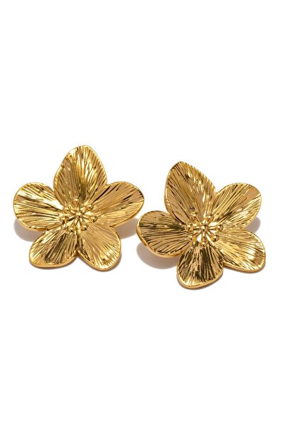 Choice1 S1-2pcs-golden 2Pcs New Trendy Stainless Steel Butterfly Stud Earring...