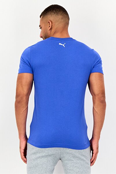 Puma Men Sportswear Fit Short Sleeve Outdoor T-Shirt, Blue