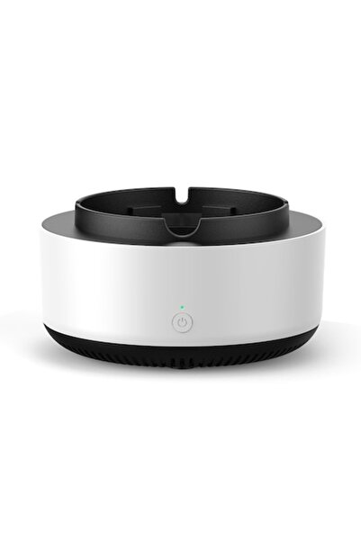 Boxely Smart Ashtray with Smoke Extraction and Room Deodorizer - White