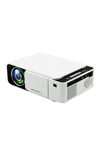 OEM LED Projector, WiFi, Built-in Audio, 800:1 Contrast, 36-200 inch, 50W, White