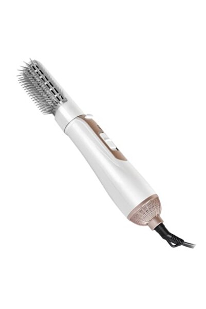 Boxely Brush Hair Dryer - 2 Interchangeable Heads, 800W, Volumizing, Ergonomic