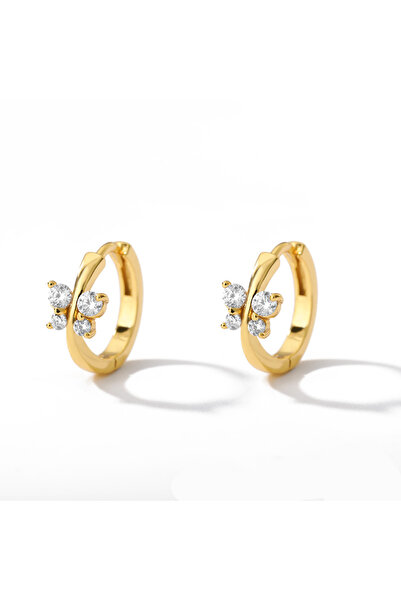 Choice4 E1325G Stainless Steel Earrings For Women 2023 Trending Gold Color Bu...