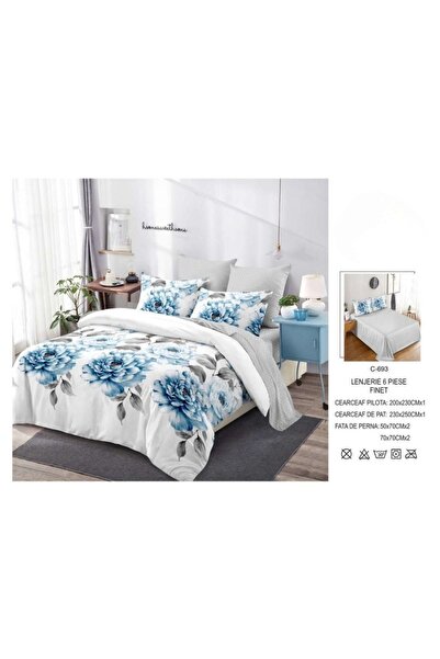 OEM Genova Finet 6-Piece Bed Linen Set for Double Bed