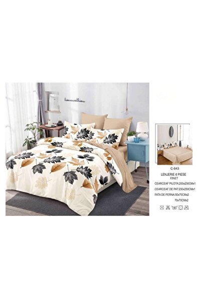 OEM Marsilia Finet Bed Linen Set, 6 Pieces, Double Bed