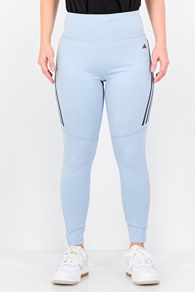 adidas Women Tight Fit Daily Run 7/8 Leggings, Light Blue