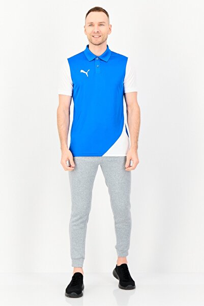 Puma Men Regular Fit Short Sleeve CR Takedown Outdoor Polo Shirt, French Blue