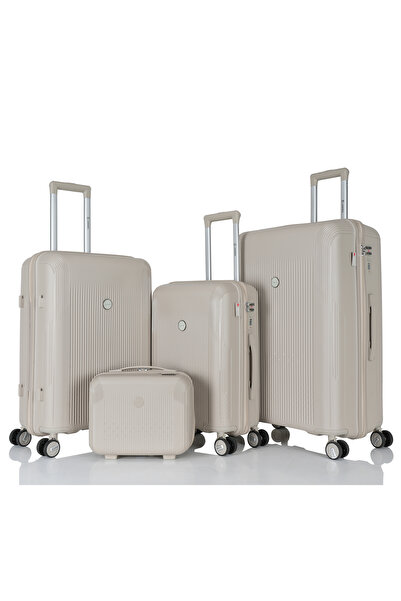 Assoda 4-piece distinctive, unbreakable travel and luggage set