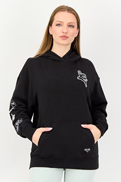 Puma X Sophia Chang Women Sportswear Fit Outdoor Hoodie, Black