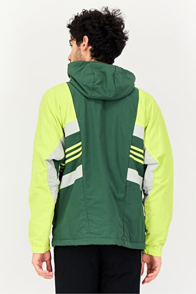 adidas Men Sportswear Fit Long Sleeve Outdoor Jacket, Multicolor