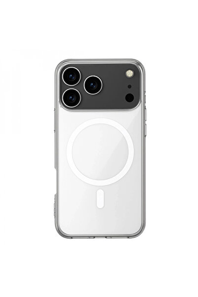 Ardan Home حافظة آيفون 17 برو ماكس ماجنيتيكسيف سيليكون شفاف - شفاف