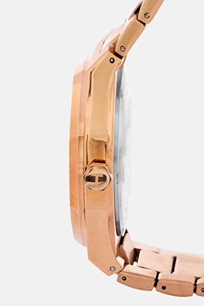 TUCCI Men TW0587 Stainless Steel Analog Watch 40 mm, Rose Gold